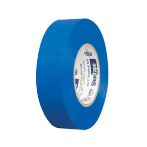 Electrical Tape, 3/4 in x 66 ft, 7 mil, Blue , Case of 100