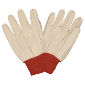 DOUBLE PALM, NAP-IN, RED KNIT WRIST