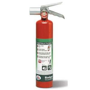 Badger Extra 2.5 lb Halotron I Fire Extinguisher w/ Vehicle Bracket