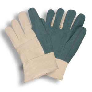 HEAVY WEIGHT, GREEN HOT MILL, BURLAP LINED, 3-PLY, BAND TOP