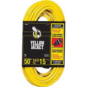 Southwire Yellow Jacket Extension Cord w/ Lock Jaw