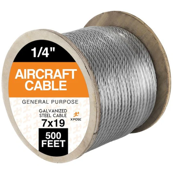 7 x 19 Galvanized Steel Aircraft Cable Wire - Image 3