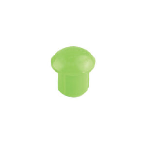 Cortina BarGard Protector Caps, A10 (Fits 3/8"–1 1/4" Rebar & 1 3/4" ID Pipe), Lime, 100/Pkg