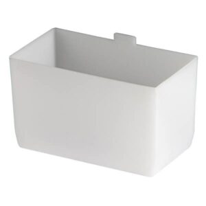 Akro-Mils Bin Cup, Large, 2 3/4"L x 3"H x 5"W, Clear, 1/Each