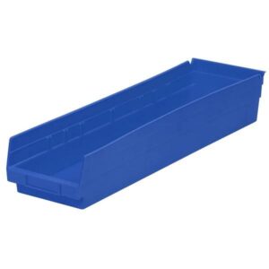 Akro-Mils Shelf Bin, 23 5/8"L x 4"H x 6 5/8"W, , 1/Each