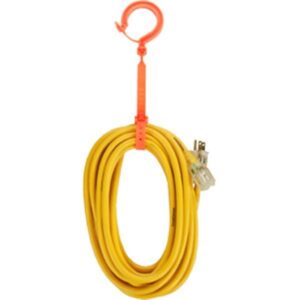 Ergodyne Squids 3540S Large Locking Tie Hook, 11 13/16", Hi-Vis Orange, 1/Each