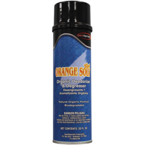 QuestSpecialty Orange Solv Plus Organic Citrus Deodorizer & Degreaser, 20 oz Can, 12/Case