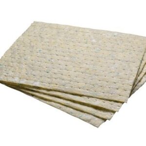 3M 17" X 15" White Medium Capacity Chemical Sorbent Pad (100 Pads Per Case)