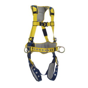 3M DBI-SALA Medium Delta Comfort Construction Style Harness With Back And Side D-Rings And Revolver Vertical Torso Adjusters