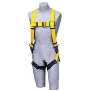 3M DBI-SALA Universal Delta No-Tangle Full BodyVest Style Harness With Back D-Ring, Quick Connect Chest And Pass-Thru Leg Strap Buckle And Comfort Padding