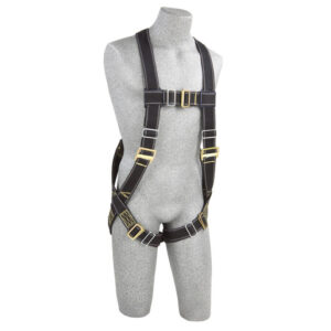3M DBI-SALA Universal Delta No-Tangle Full BodyVest Style Harness With Back D-Ring, Pass-Thru Leg Strap Buckle And Loops For Body Belt