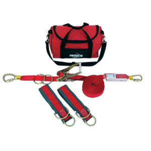 3M DBI-SALA 60' PRO-Line Temporary Horizontal Polyester Lifeline System (Includes (2) Tie-Off Adapters And Carry Bag)