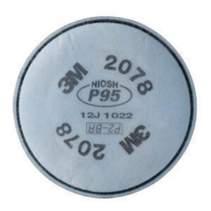 3M 2078 P95 Particulate Filter With Nuisance Level Organic VaporAcid Gas Relief
