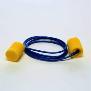 3M E-A-R Cylinder Foam PVC Corded Earplugs