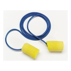 3M E-A-R Cylinder Foam PVC Corded Earplugs