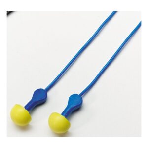 3M E-A-R Push-to-Fit Foam Polyurethane Corded Earplugs