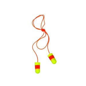 3M E-A-Rsoft Tapered Foam Polyurethane Corded Earplugs
