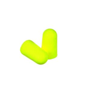 3M E-A-Rsoft Yellow Neons Large Tapered FoamPolyurethane Uncorded Earplugs