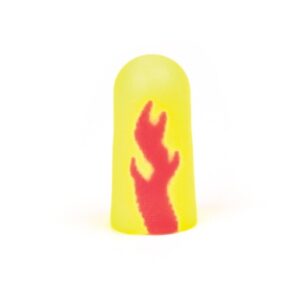 3M E-A-Rsoft Yellow Neon Blasts Tapered FoamPolyurethane Uncorded Earplugs