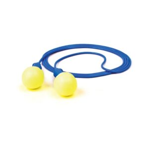 3M E-A-R Push-Ins Round Foam Polyurethane Corded Earplugs