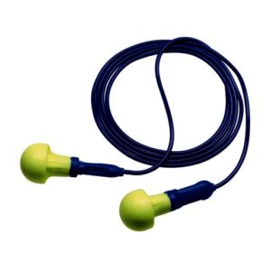 3M E-A-R Push-to-Fit Foam Polyurethane Corded Earplugs