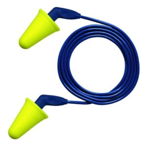 3M E-A-R Push-Ins SofTouch Tapered Foam Polyurethane Corded Earplugs