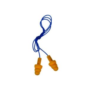 3M E-A-R UltraFit Multi-Flange Elastomeric Polymer Corded Earplugs