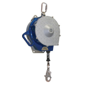 3M DBI-SALA 130' Sealed-Blok Self Retracting Lifeline With Stainless Steel Wire Rope, Swivel Snap Hook, Anchorage Carabiner, And Cable Tie-Off Adapter