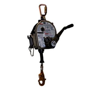 3M DBI-SALA 50' Ultra-Lok Self Retracting Galvanized Steel Lifeline With 3-Way Emergency Retrival Winch, Mounting Bracket, Swiveling Snap Hook And Anchorage Carabiner