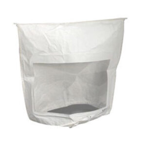 3M White Replacement Fit Test Hood (For Use With 3M FT-10 Qualitative Fit Test Apparatus And FT-20 Training And Fit Testing Case) (2 Per Pack)