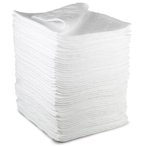 3M 17" X 19" White PolyesterPolypropylene Sorbent Pad