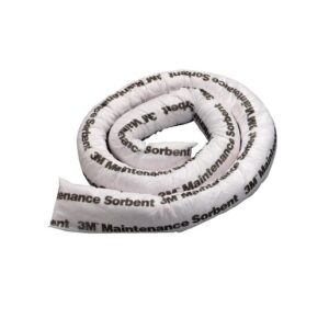 3M 3" X 12' Gray PolyesterPolypropylene Mini Sorbent Boom