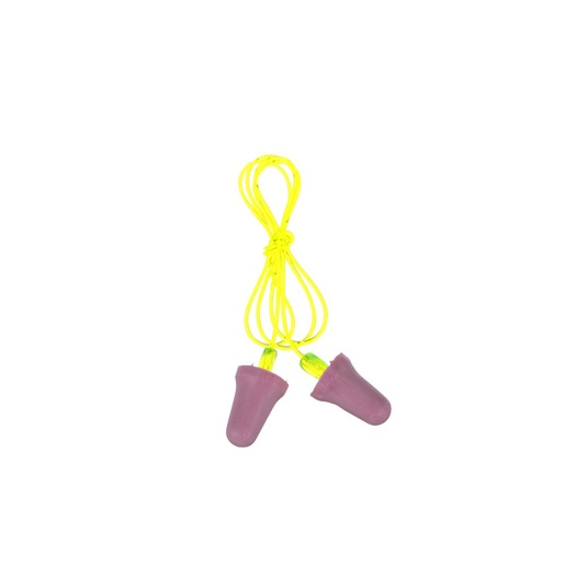 3M No-Touch Push-to-Fit Foam Polyurethane Corded Earplugs
