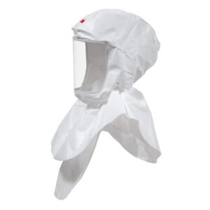 3M Standard Polypropylene S-Series Versaflo White Replacement Hood With Inner Shroud (For Use With Premium Head Suspension)