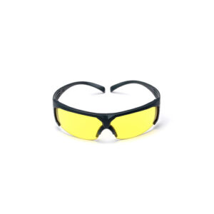 3M SecureFit Gray Safety Glasses With Amber Anti-Fog Lens