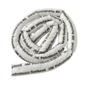 3M 3" X 12' White PolyesterPolypropylene Mini Sorbent Boom