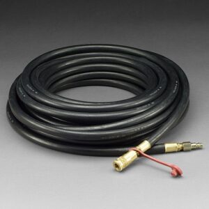 3M 38" X 50' Rubber High Pressure Blue Industrial Interchange Straight Supplied Air Hose