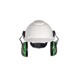 3M Peltor Black And Green Cap Mount Earmuffs