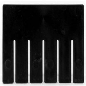 Akro-Mils Akro-Grid Divider, Short (For 33105), Black, 6/Pkg