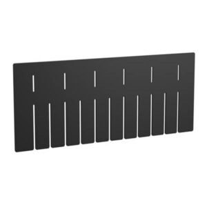 Akro-Mils Akro-Grid Divider, Short (For 33226), Black, 6/Pkg