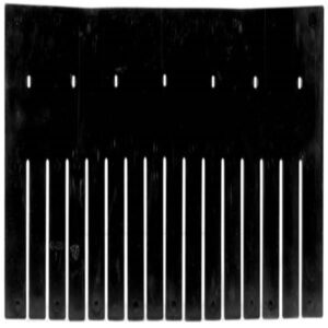 Akro-Mils Akro-Grid Divider, Long (For 33220), Black, 6/Pkg