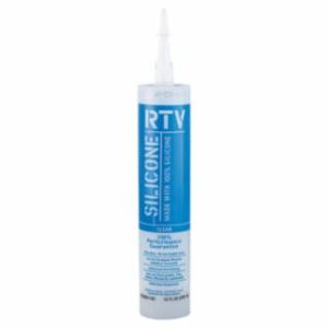 Contractor RTV Silicone Sealant, 10 oz Cartridge, Black