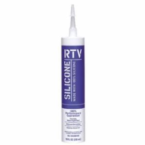 Contractor RTV Silicone Sealant, 10 oz Cartridge, White
