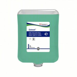 SC Johnson Professional Estesol Hand, Hair, & Body Cleaner, 4 L Refill, 4/Case