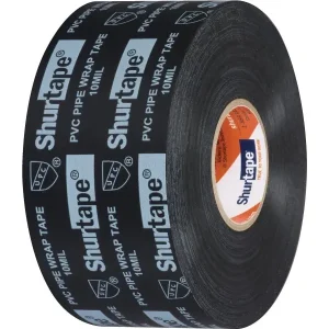 PW 100 Corrosion-Resistant PVC Pipe Wrap Tape 10mL, 2" x 33.3 yd