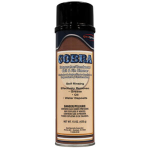 QuestSpecialty Cobra Evaporator/Condenser Coil & Fin Cleaner, 15 oz Aerosol, 12/Case