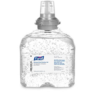 Gojo Purell Advanced Instant Hand Sanitizer, 1.2 L Refill, 4/Case