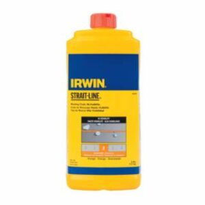 Irwin Strait-Line Hi-Visibility Marking Chalk, 5 lb, Flourescent Orange