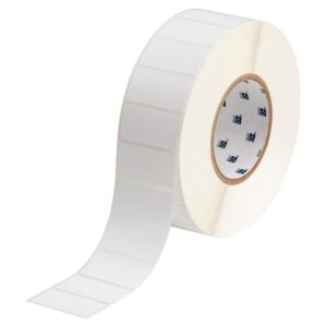 Brady Thermal Transfer Printable Labels, 2" x 1", Removable Polypropylene, 3000/Roll