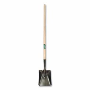 Square Point Transfer Shovel, W Blade, 44 in  Wood Handle,